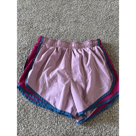 Nike Pants - Womens Nike Purple and Pink Dri-Fit Shorts‎